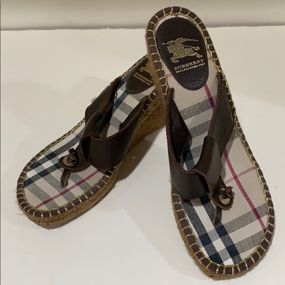 burberry sandals